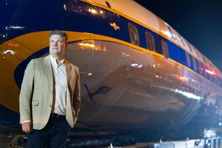 Wolfgang von Richthofen leitet das Projekt eines neuen Besucherzentrums der Lufthansa.