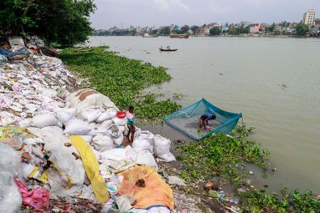 Viele Entwicklungsländer haben bislang keine effektiven Recycling-Möglichkeiten. (Archivbild)