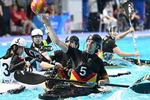 World Games: Deutsche Kanupolo-Teams holen Doppel-Gold