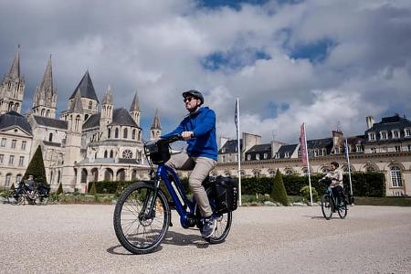 Radtour, Normandie, Frankreich