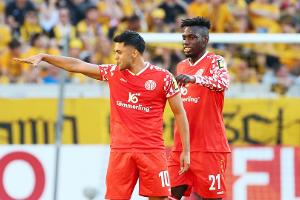 Amiri trifft herrlich: Mainz feiert Arbeitssieg in Dresden