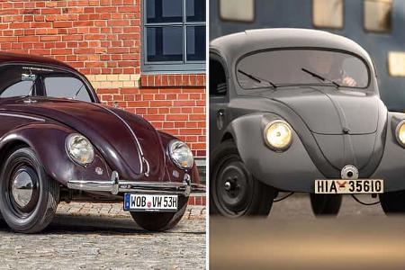 Serienkäfer vs Prototyp W30