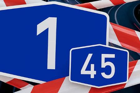 Autobahn A1 und A45 Sperrung