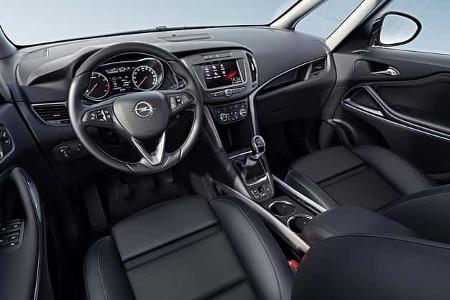 Opel Zafira Facelift 2016