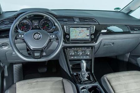 VW Touran 1.4 TSI, Cockpit