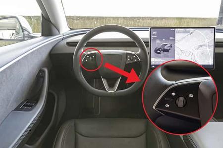 Tesla streicht Blinkertasten und wechselt zu Blinkerhebeln
