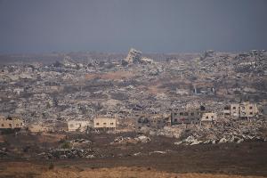 Der Gazastreifen ist mittlerweile in weiten Teilen zerstört. (Archivbild)