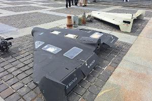 Russland hat erneut einen größeren Luftangriff mit Drohnen iranischer Bauart auf die Ukraine gestartet. (Archivbild)