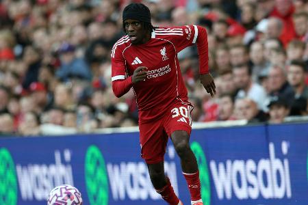 England: Liverpool wochenlang ohne Frimpong