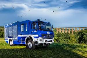 08/2025 Mercedes Atego THW mit Binz-Aufbau