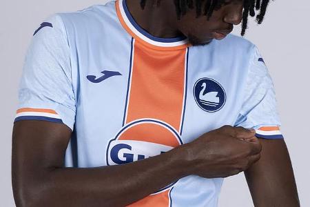 Swansea City Fußball Trikot Gulf Racing Design