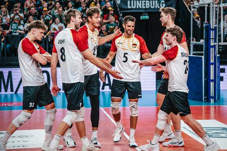 Volleyballer verlieren ersten WM-Test gegen Belgien