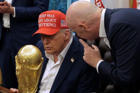 Fußball-WM 2026: Trump spekuliert über Putin-Besuch