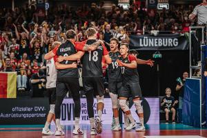 Vor WM-Start: Volleyballer gewinnen Härtetest gegen Belgien