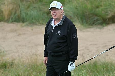 US-Präsident Trump kommt zum Ryder Cup