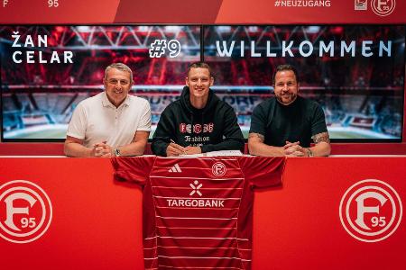 Mit Kaufoption: Fortuna leiht Stürmer Celar aus England aus