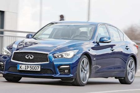 Infiniti Q50S 3.0t, Frontansicht