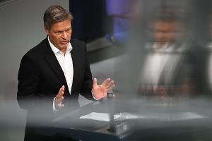 Ex-Vizekanzler Habeck will Abstand vom Politikbetrieb finden. (Archivbild)