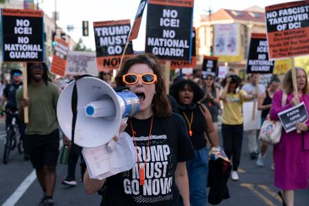 Trumps Vorgehen ist hochumstritten und hat Proteste ausgelöst. (Archivbild)