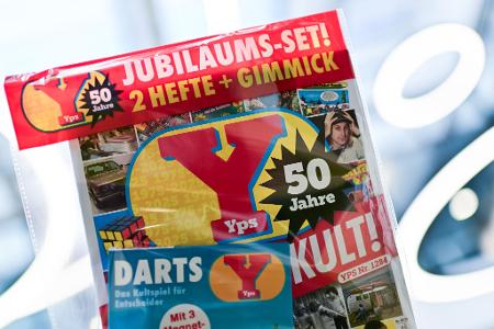 Gimmick ist diesmal ein Entscheidungsfinder: ein Dartspiel mit Magnetpfeilen.