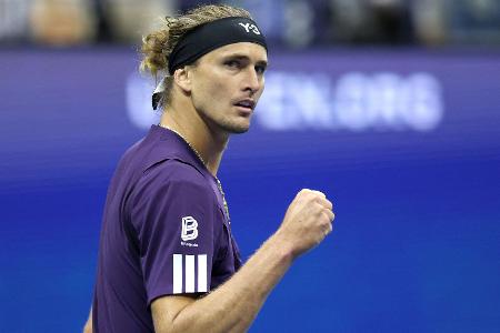 US Open: Zverev in der deutschen Nacht gegen Fearnley