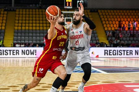 Basketball-EM: Auftaktniederlage für Titelverteidiger Spanien