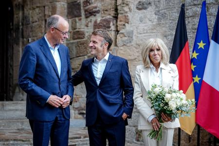 Macron hat zu Merz einen deutlich besseren persönlichen Draht als zu dessen Vorgänger Scholz.