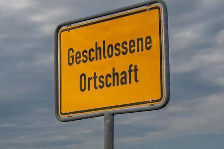 Geschlossene Ortschaft