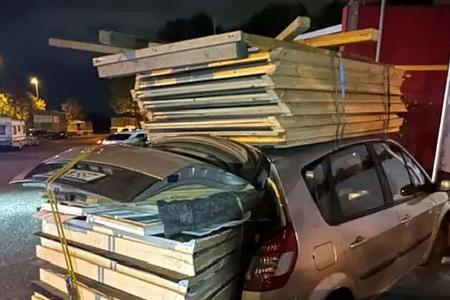 Renault Grand Scenic überladen