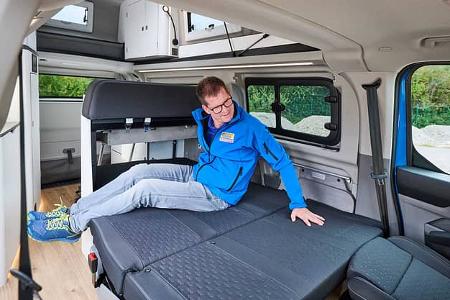 Klappbett, Sitze, Campingbus