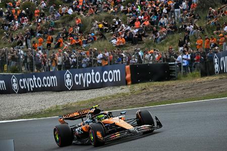 Norris vor Piastri - Verstappen im Kies
