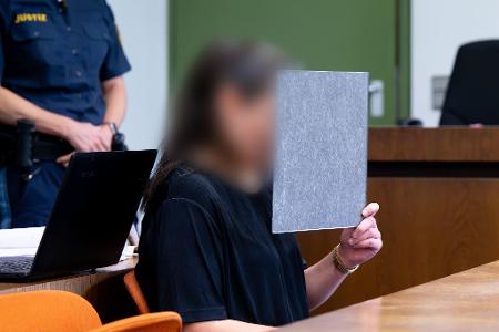 Die junge Frau legte ein Geständnis ab. 