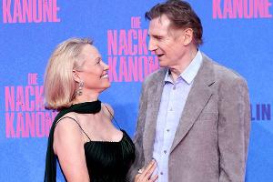 Beziehung von Pamela Anderson und Liam Neeson offenbar nur Filmwerbung