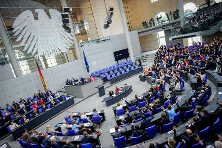 Im Bundestag endet die Sommerpause. (Archivbild)