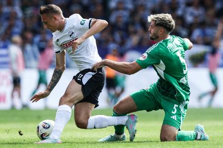 3. Liga: Tabellenführer Duisburg feiert dramatischen Sieg