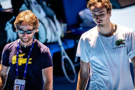 Nach enttäuschender Saison: Medwedew trennt sich von Trainer