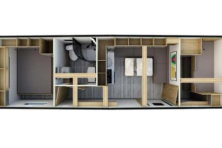 Niewiadow Villetta 780, Wohnwagen, Tiny House