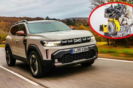 Dacia Duster eingeklinkt Horse 1,2-Liter-3-Zylinder-Motor LPG Autogas Benzin