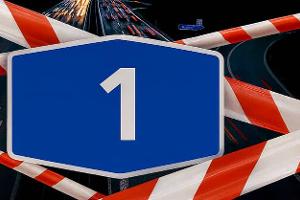 Autobahn A1 Sperrung