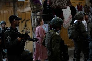 Israelische Soldaten in Hebron. (Archivbild)