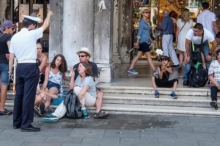 Italien Polizei Touristen