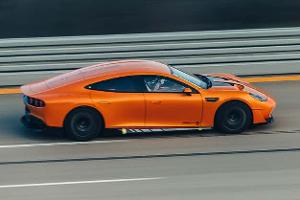 Mercedes-AMG Concept GT XX bei Rekordfahrt in Nardò