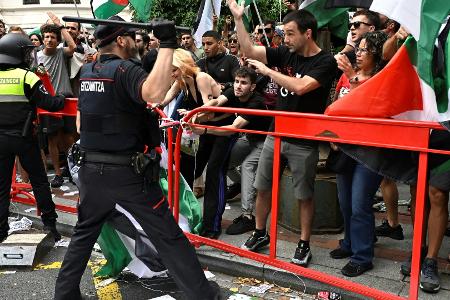 Vuelta-Chaos: Etappe nach Pro-Palästina-Protesten ohne Sieger