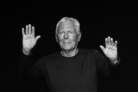 Italienischer Modedesigner Giorgio Armani ist tot