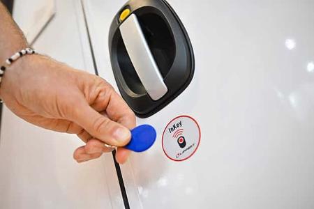 Lippert Key Blau, Schlüssel, Tür