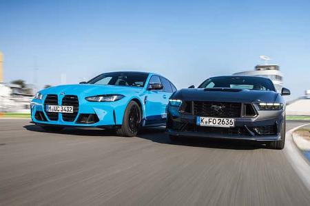 BMW M3 Limousine, Ford Mustang Dark Horse