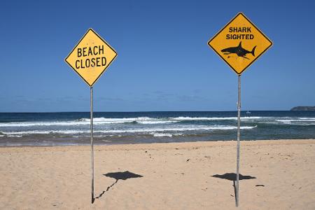 Tödliche Haiangriffe sind selten in Australien - dieses Jahr gab es aber schon vier. (Archivbild)