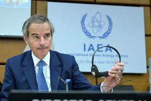 "Der Prozess der Abrüstung oder des kontrollierten Abbaus der Atomwaffenarsenale ist zum Stillstand gekommen", sagt IAEA-Chef Grossi.