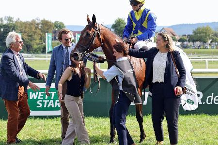 Großer Preis von Baden: Goliath mit Start-Ziel-Sieg