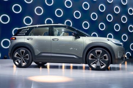 Auch der VW ID. Cross wir vorerst nur als Studie gezeigt.